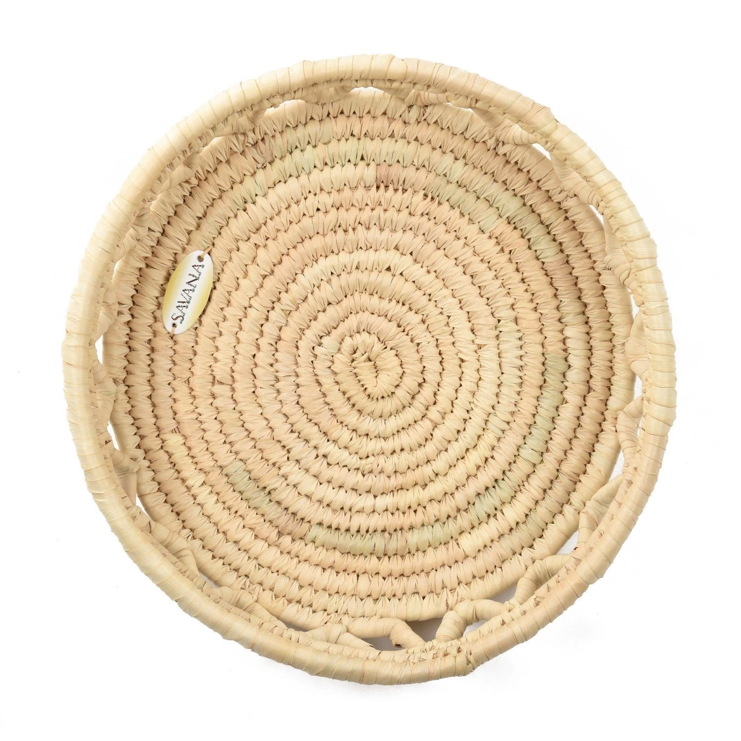 Salvia Hasır Duvar Tabağı Büyük Boy