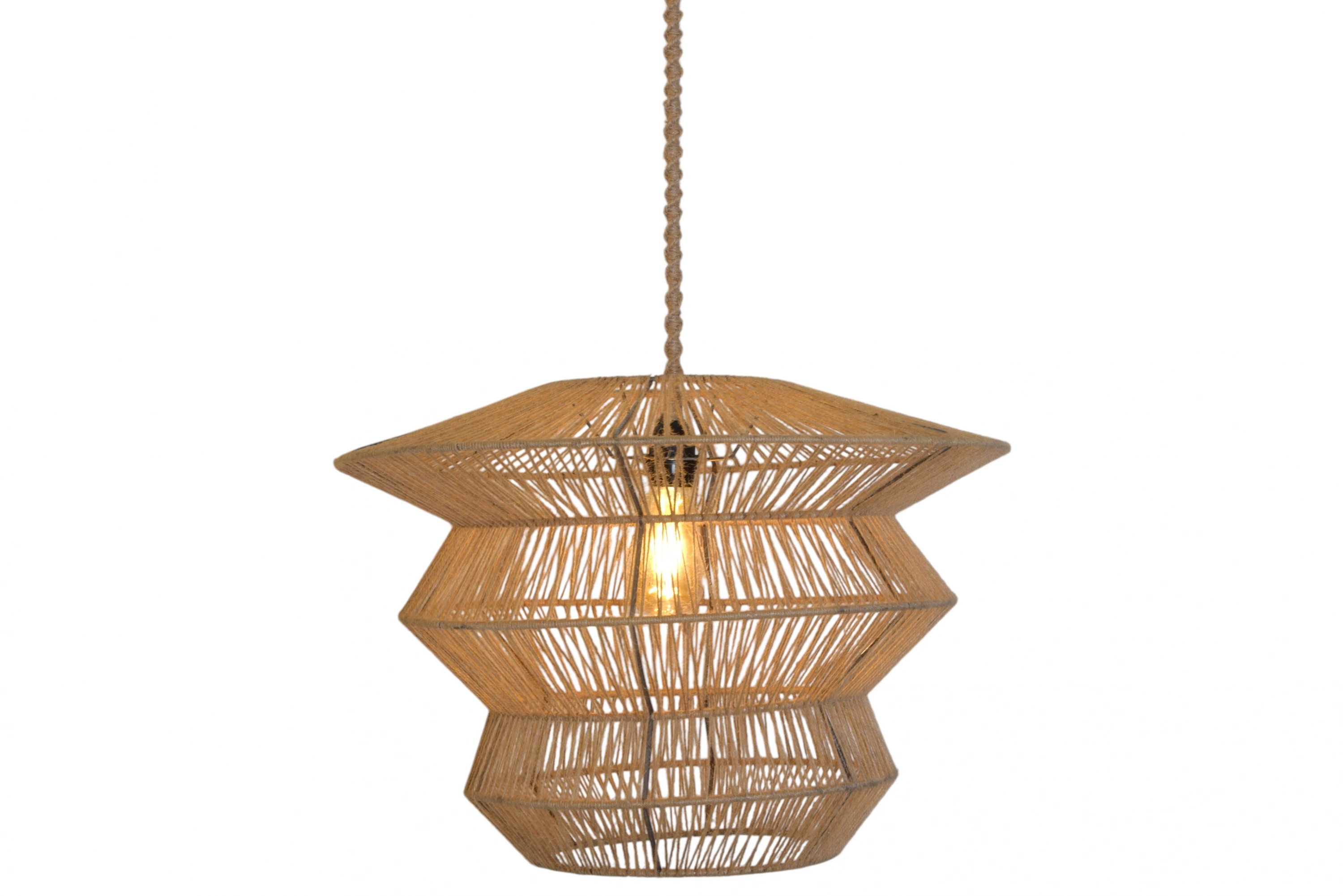 Zigzak Jüt İp Avize