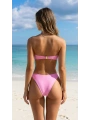 Alesbutik Pembe Halka Detaylı Straplez Bikini