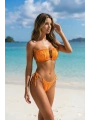 Alesbutik Büzgü Detaylı Straplez Bikini