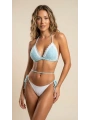 Alesbutik Mavi El Örgüsü Bikini Takım
