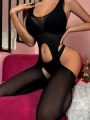 Transparan Jartiyer Askılı Seksi Vücut Çorabı