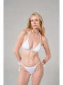 Alesbutik Beyaz Boyunda Bağlamalı Bikini