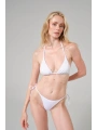 Alesbutik Beyaz Boyunda Bağlamalı Bikini