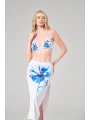 Alesbutik Çiçek desenli 3 lü Bikini Takım