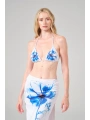 Alesbutik Çiçek desenli 3 lü Bikini Takım