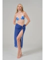 Alesbutik Desenli 3lü Bikini Takım