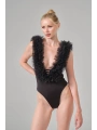 Alesbutik Fırfırlı Bodysuit