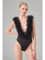 Alesbutik Fırfırlı Bodysuit