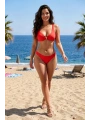 Alesbutik Halka Detaylı Kırmızı Bikini