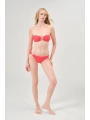 Alesbutik Kırmızı Halka Detaylı Straplez Bikini