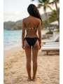Alesbutik Siyah Brazilian İpli Bikini Altı