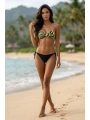 Alesbutik Siyah Brazilian İpli Bikini Altı