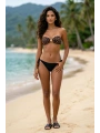 Alesbutik Straplez Toka Detaylı Leopar İpli Brazilian Bikini