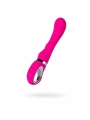 Boğumlu Tutma Kulplu 10 Modlu Çok Fonksiyonlu Modern Vibratör 20cm Pembe