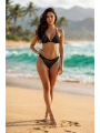 İşlemeli bikini takımı