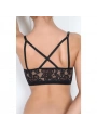 Miorre Kadın Siyah Fermuarlı Yarım Dolgulu Büstiyer