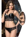 VENÜS V515 Destekli Dantel Detaylı Deri Sütyen Takımı