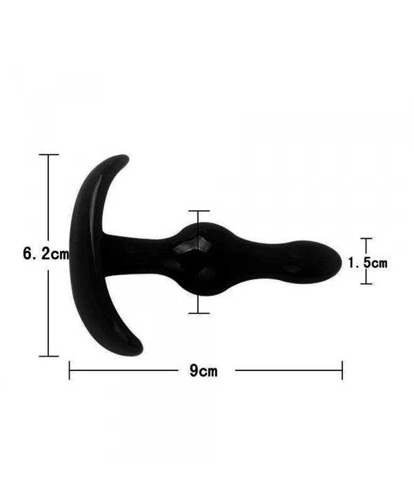2 Boğumlu Silikon Anal Tıkaç