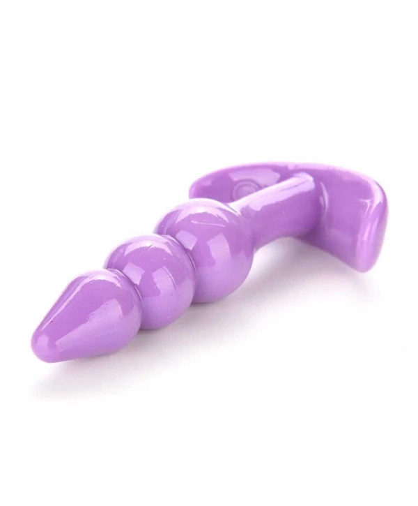 3 Boğumlu Silikon Anal Tıkaç