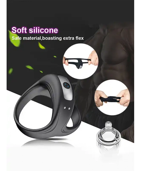 Titreşimli Şarjlı Penis Halkası 303301