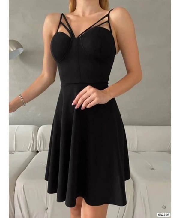 ALES BUTİK Krep Elbise