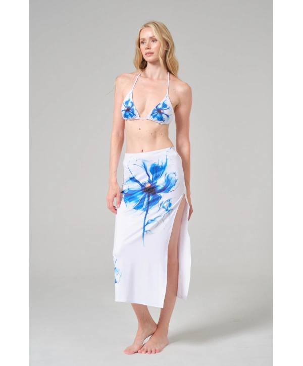 Alesbutik Çiçek desenli 3 lü Bikini Takım
