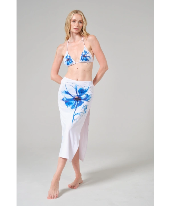 Alesbutik Çiçek desenli 3 lü Bikini Takım