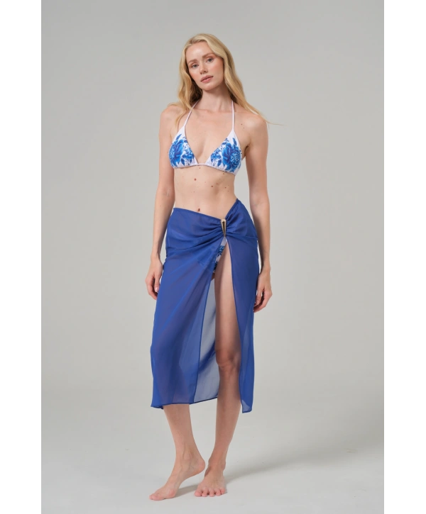 Alesbutik Desenli 3lü Bikini Takım