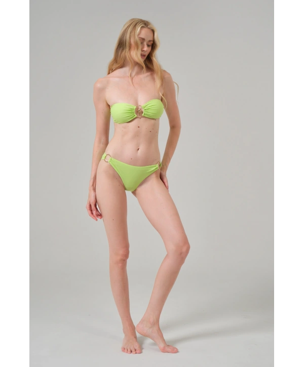 Alesbutik Halka Detaylı Straplez Bikini