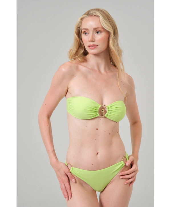 Alesbutik Halka Detaylı Straplez Bikini