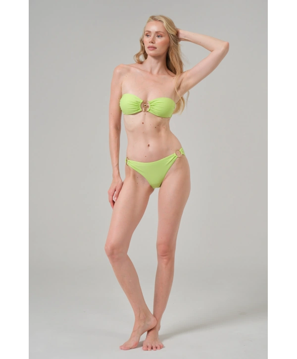 Alesbutik Halka Detaylı Straplez Bikini