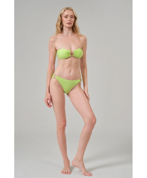 Alesbutik Halka Detaylı Straplez Bikini