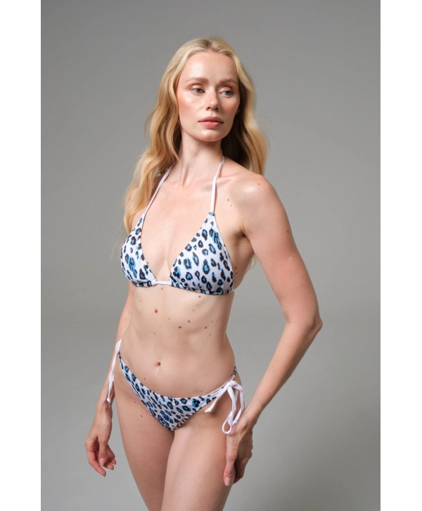 Alesbutik Kar Kaplanı  Desenli Bikini Takımı