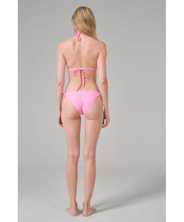 Alesbutik Pembe Boyunda Bağlamalı Bikini