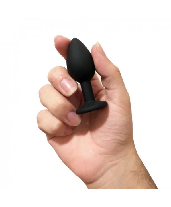 Backpart Taşlı Silikon Anal Tıkaç