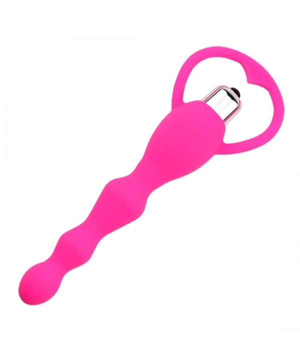 Backpart Titreşimli Boğumlu Halkalı Anal Tıkaç