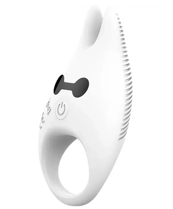 Diablo Led Işıklı Şarjlı Titreşimli Penis Halkası