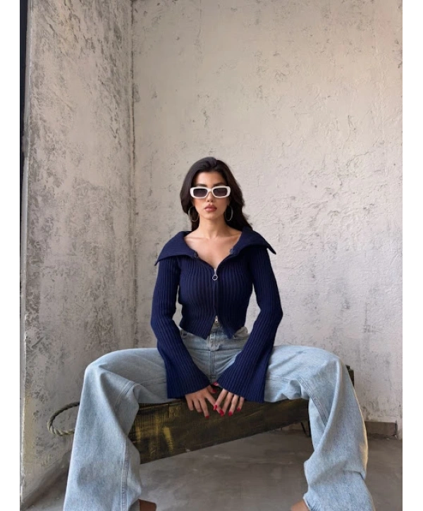 FERMUARLI TRİKO CROP