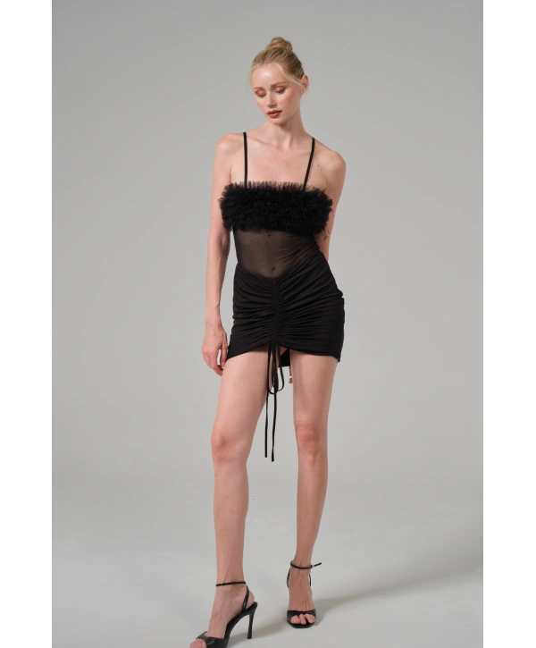 Fırfırlı Bodysuit