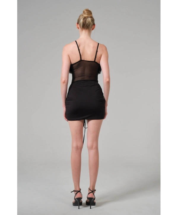 Fırfırlı Bodysuit