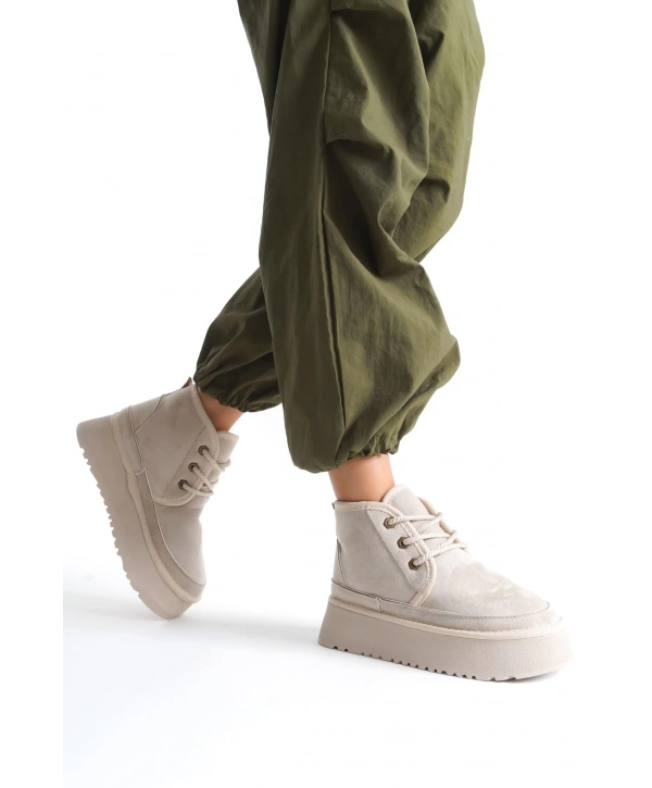 İÇİ KÜRKLÜ SÜET BOT