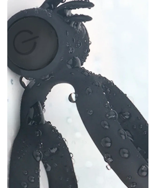 Klitoris Uyarıcılı Çift Halkalı Titreşimli Penis Halkası