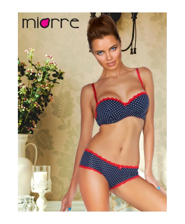 Miorre Push-up Dolgulu Puantiyeli Sütyen Takım