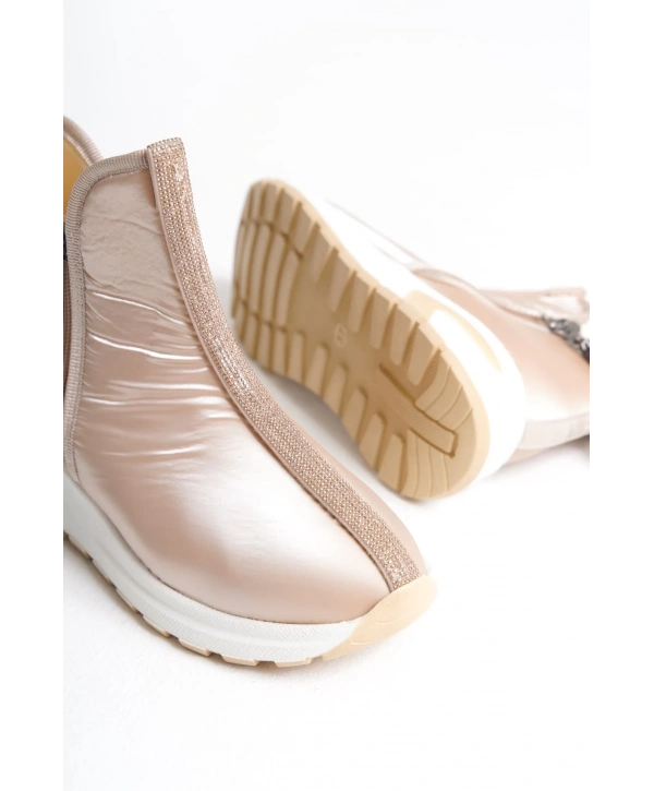 Paraşüt Kumaş Fermuarlı Bot