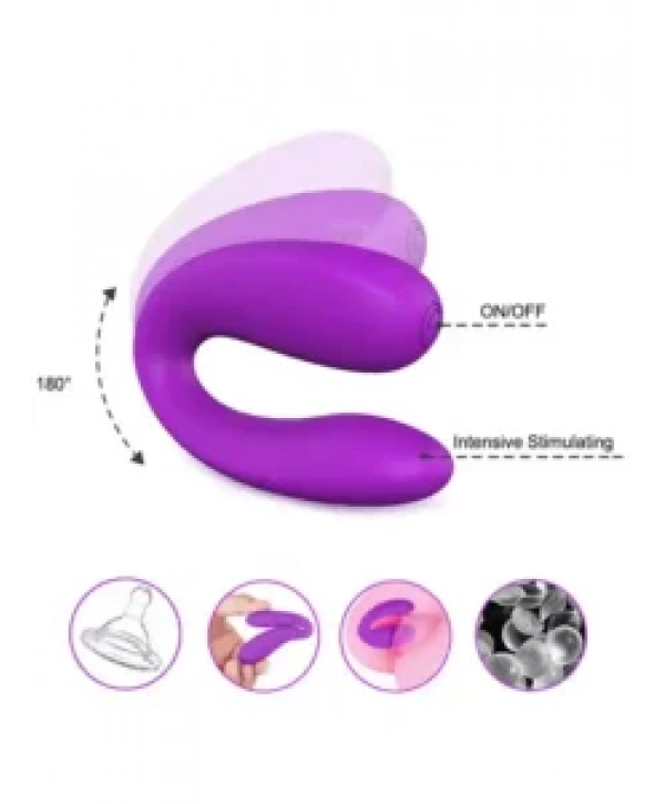 Çiftler İçin Titreşimli Vibratör - S058