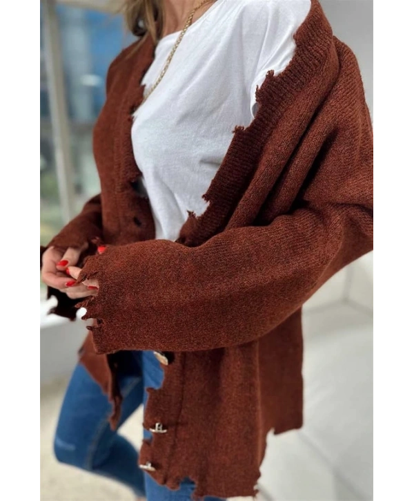 YIRTIK DETAYLI HIRKA