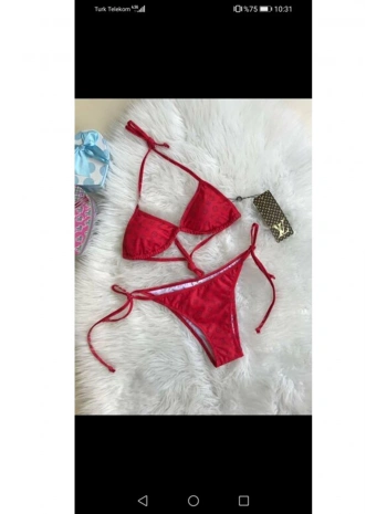 Lv Kırmızı Bikini