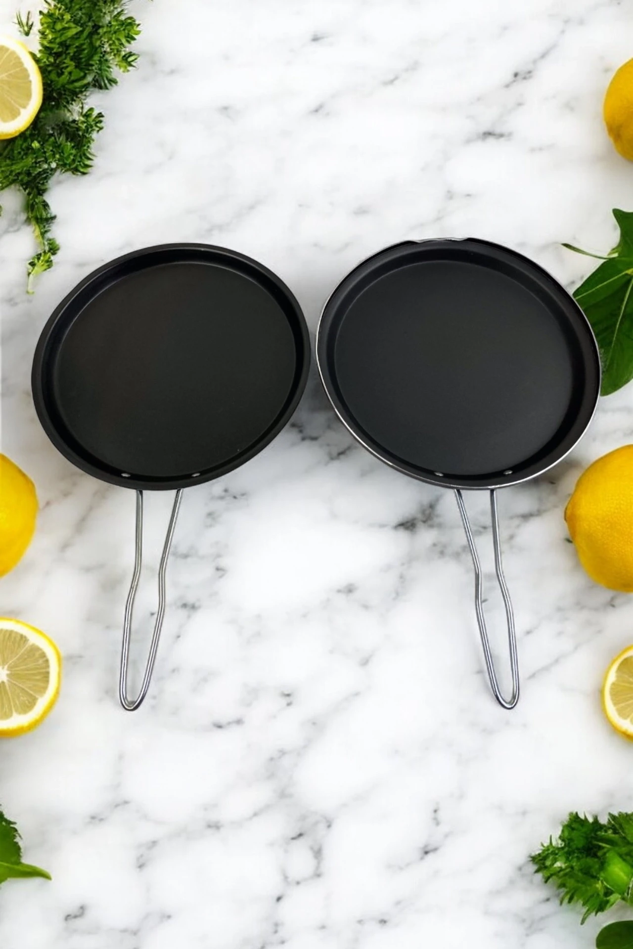 Çift Taraflı İkiz Balık ve Börek Tavası 32 Cm