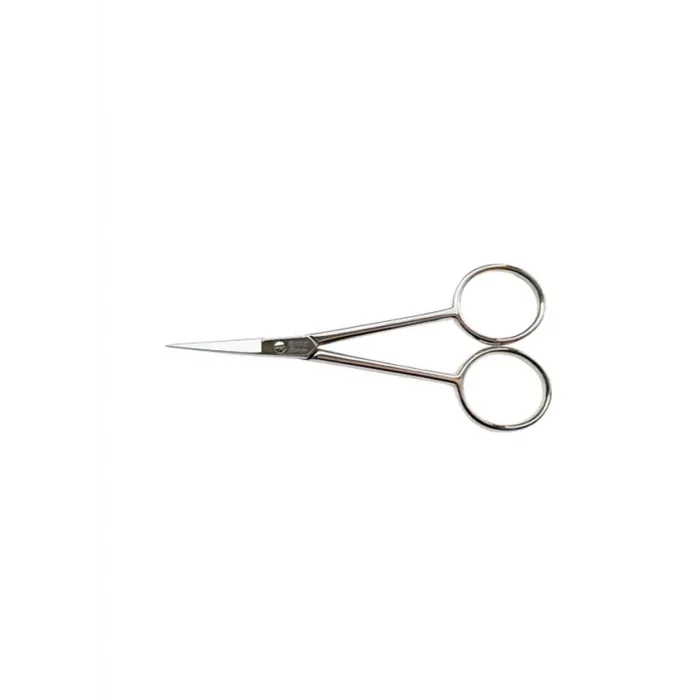 004-400 Kalın Nakış Makası No: 4 İnç / 10,16 Cm - Nikel Kaplama